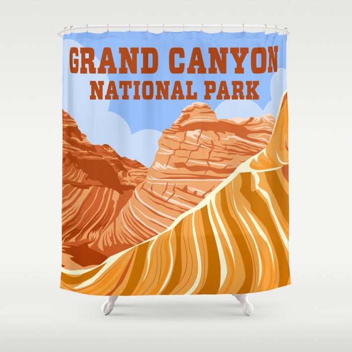 GRAND CANYON Shower Curtain