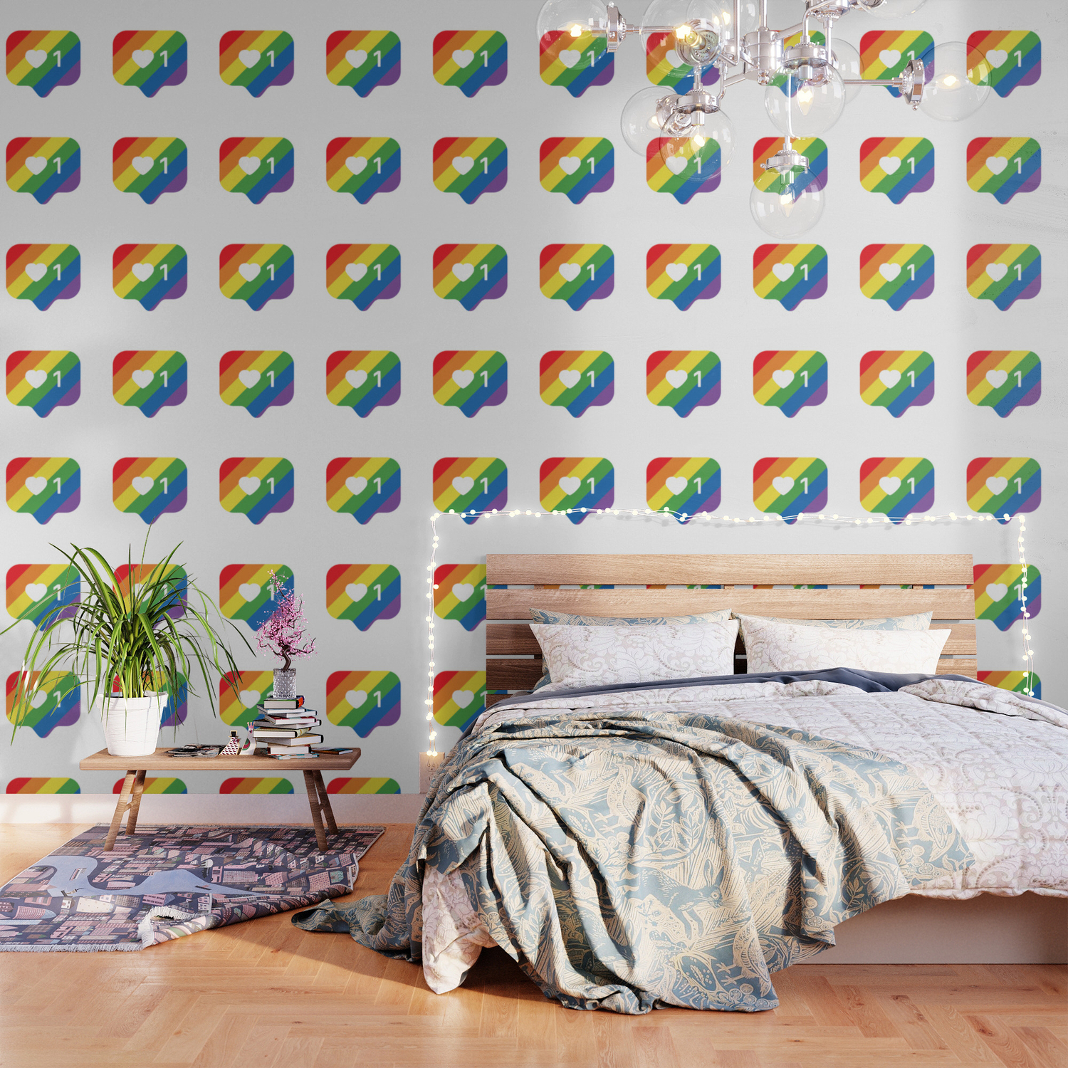Instagram Lgbtq Heart Notification Wallpaper By Social Dilemma