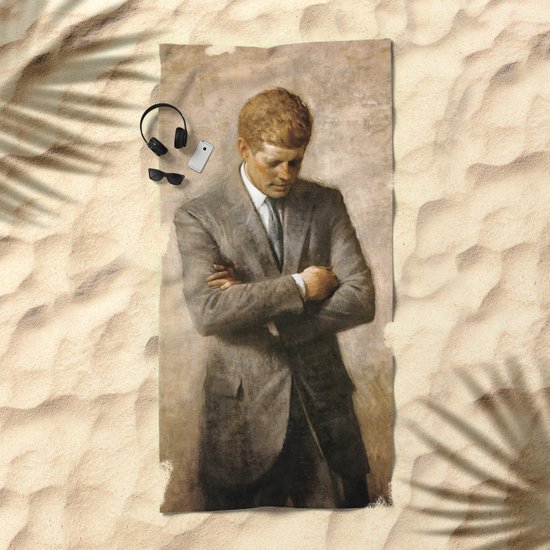 Official Portrait Of President John F Kennedy By Aaron Shikler