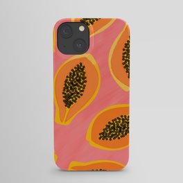 Papaya iPhone Case