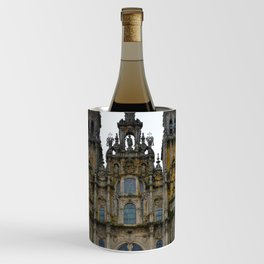 Spain Photography - Cathedral In Santiago De Compostela Wine Chiller