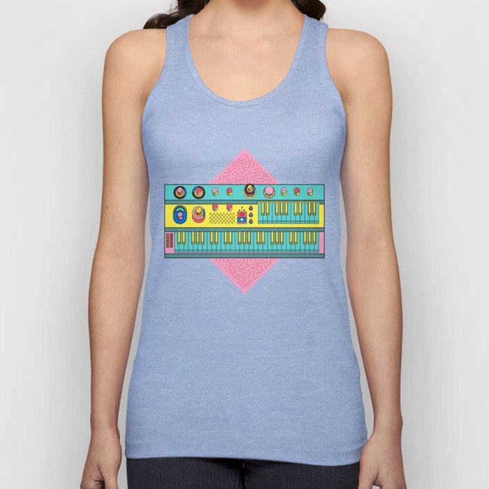 Psychedelic synth Tank Top