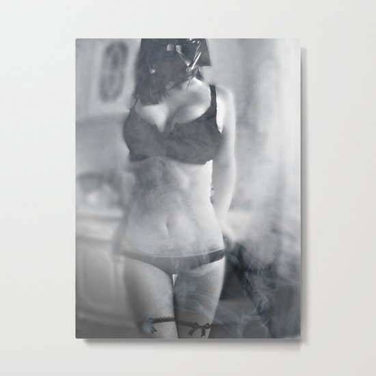 Smoky Metal Print
