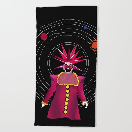 space vector Beach Towel