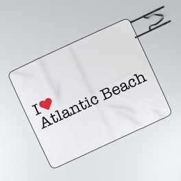 I Heart Atlantic Beach, SC Picnic Blanket