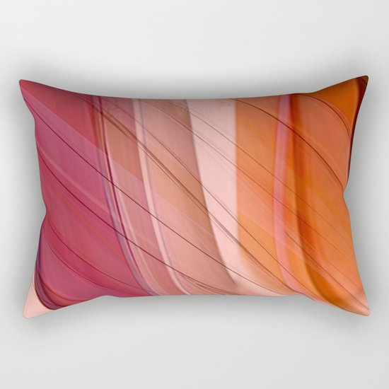 Colorgradient purple and orange Rectangular Pillow