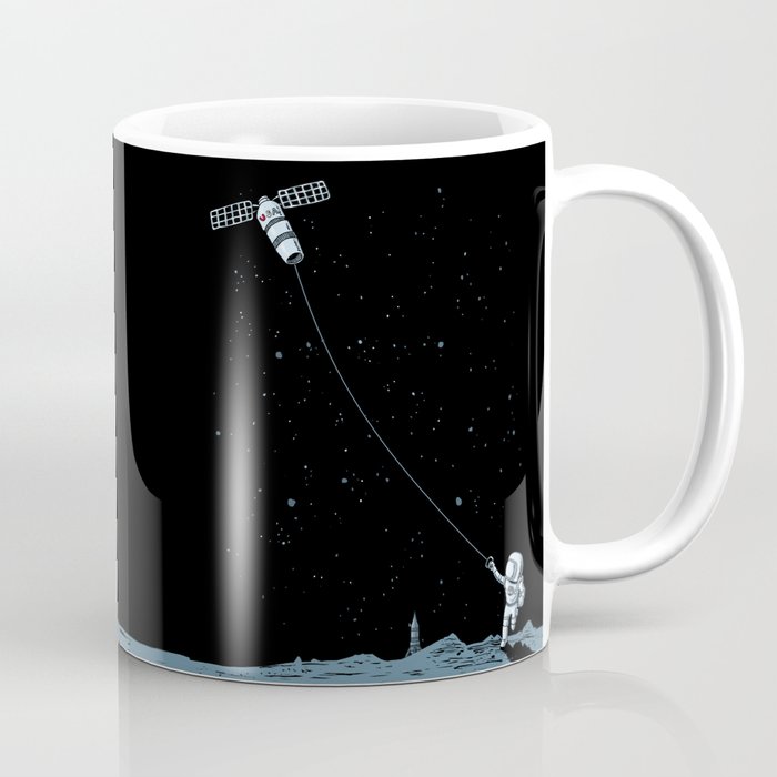 Satellite Kite Coffee Mug