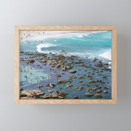 Bronte Beach Framed Mini Art Print