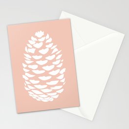 Pinecones (Graze Pink) Stationery Card