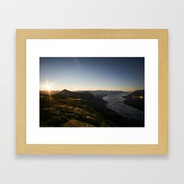 Alaska Sunrise II  Framed Art Print