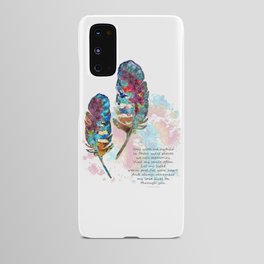 My Light Lives On - Sympathy Grief And Comfort Art Android Case