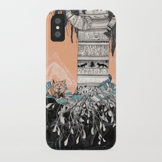 Fox Tree iPhone Case