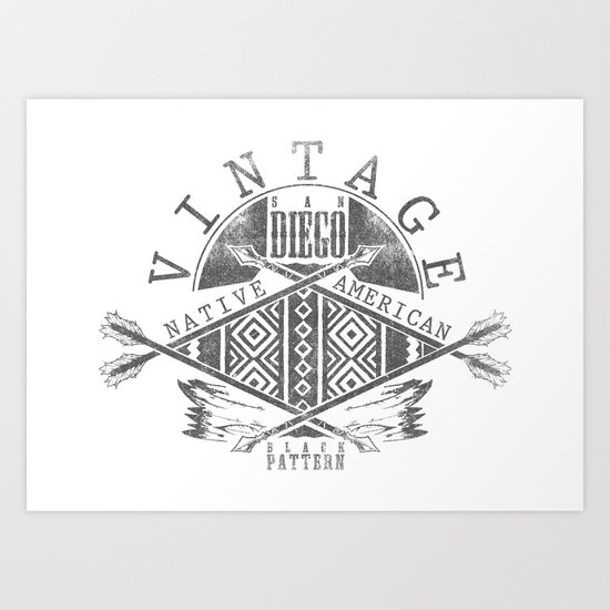 Native American Art Print
