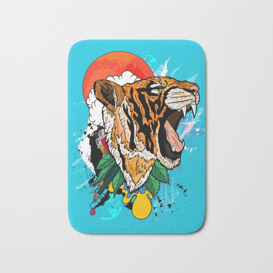 Tiger Roar 2 Bath Mat