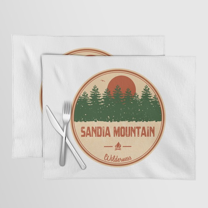Sandia Mountain Wilderness Placemat