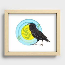 Мorning Bird Recessed Framed Print