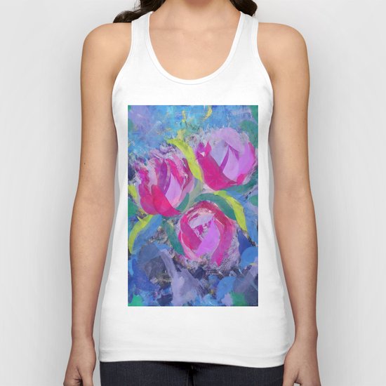 Flowers 2 Unisex Tank Top