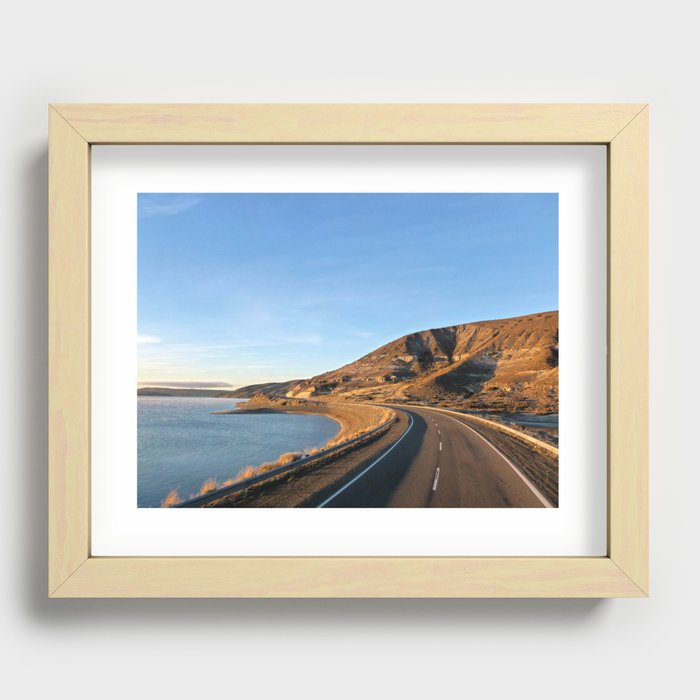 Road to Bariloche Recessed Framed Print