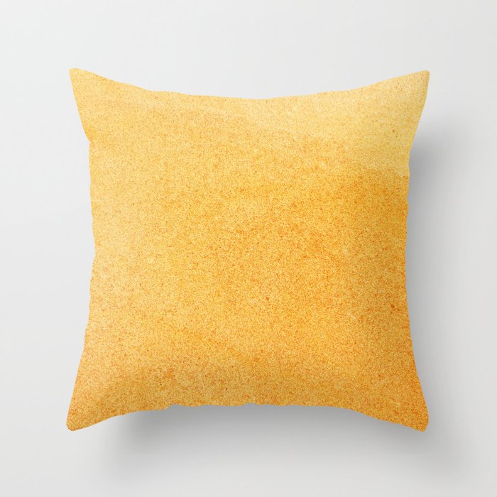 Details of sandstone texture background; Beautiful sandstone texture Throw Pillow