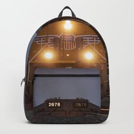 Twilight Freight Train Backpack