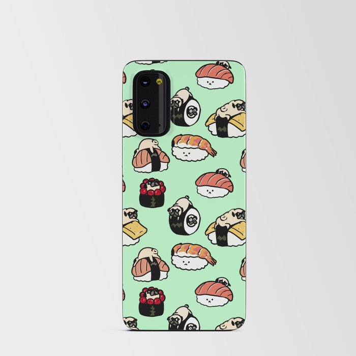 Pug Love Sushi Android Card Case