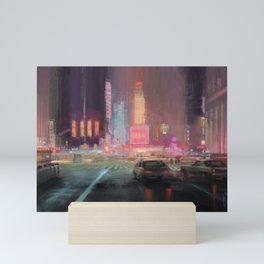 City Lights Mini Art Print