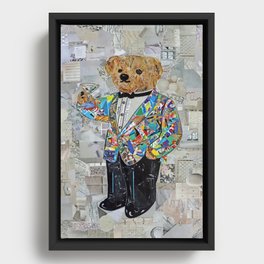 Polo bear  Framed Canvas