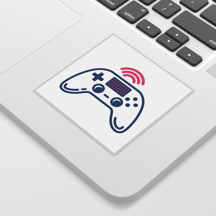 Linear gamepad for video gamers Sticker