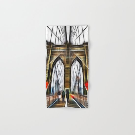Brooklyn Bridge NYC Hand & Bath Towel