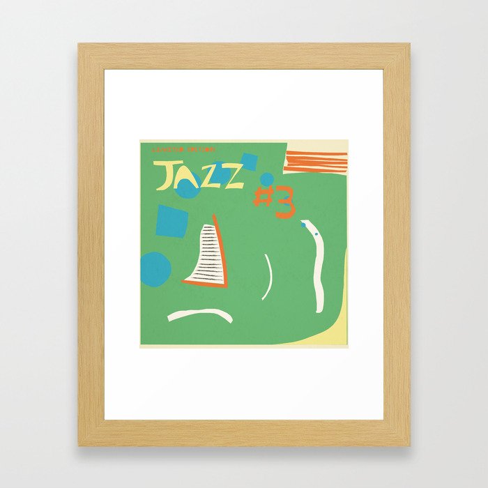 Jazz 3 Framed Art Print