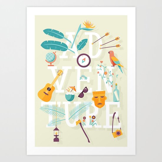 Adventure Art Print