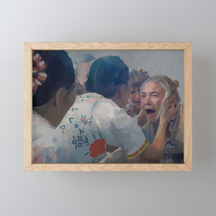 Group Therapy Framed Mini Art Print