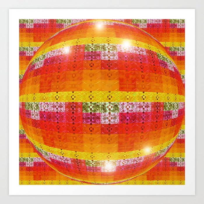High Definition Retro Disco Ball Orange Pattern Art Print By Amazing Pattern Art Definition High Definition Retro Disco Ball Orange Pattern Art Print By Amazing Pattern Art Definition