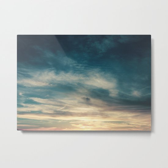 Summer Clouds Metal Print