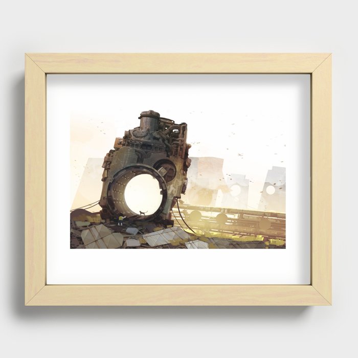 Lost and Found Recessed Framed Print