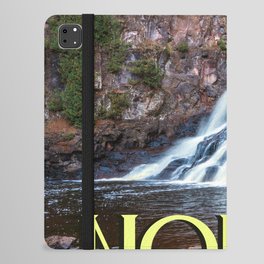North Shore Waterfall | Minnesota iPad Folio Case