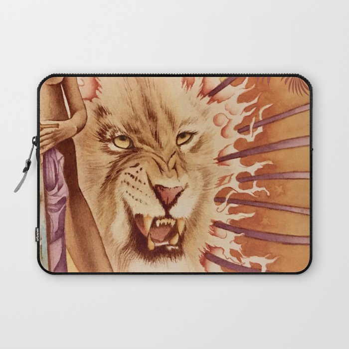hear the lioness roar Laptop Sleeve