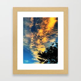 Van Gogh's Sky Framed Art Print