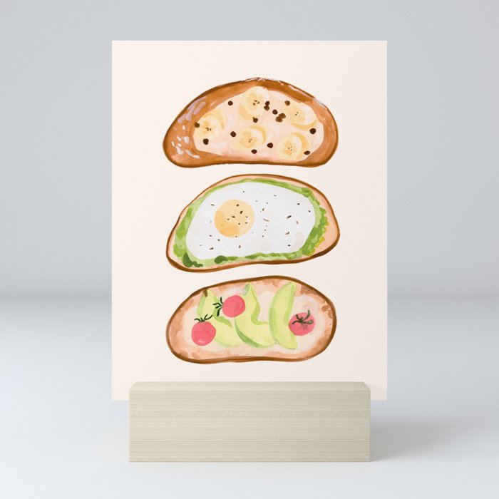 Toasts Mini Art Print