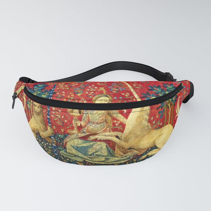 Lady and the Unicorn Sight Flemish Tapestry Fanny Pack