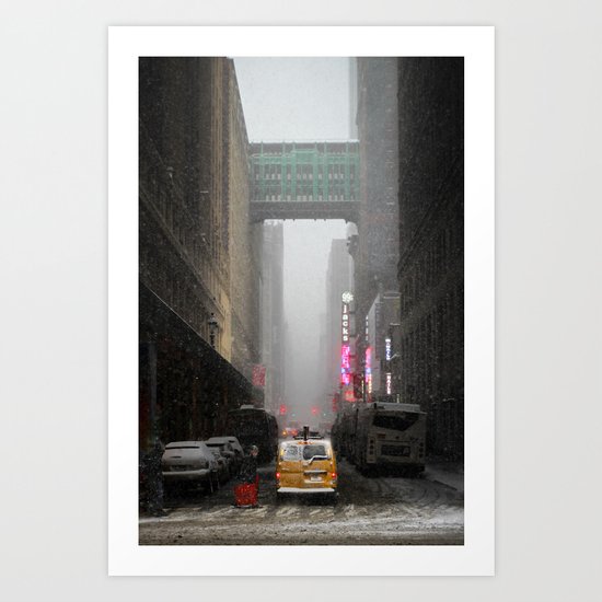 Snow Empire - NYC Art Print