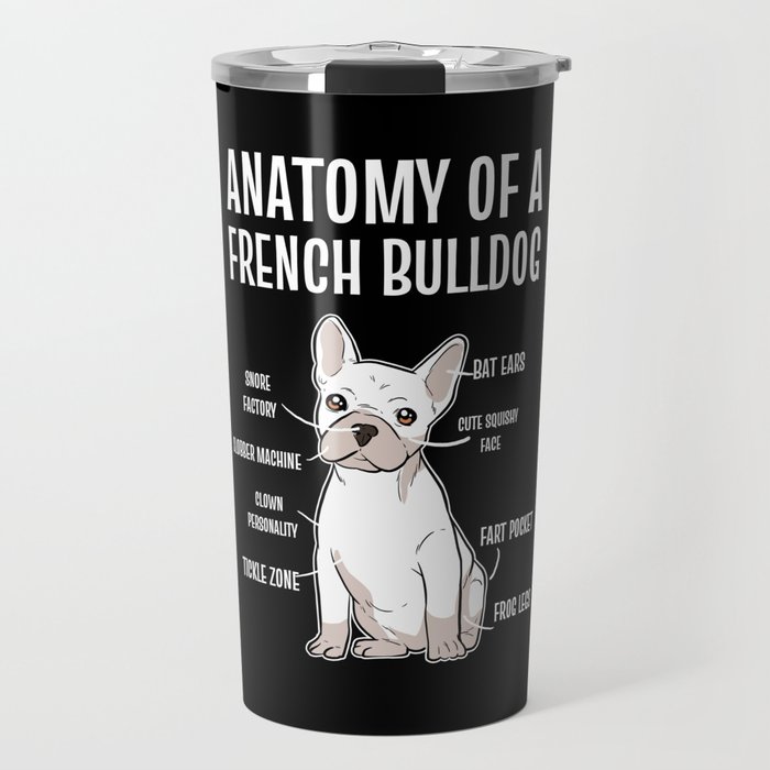 French bulldog travel mug online