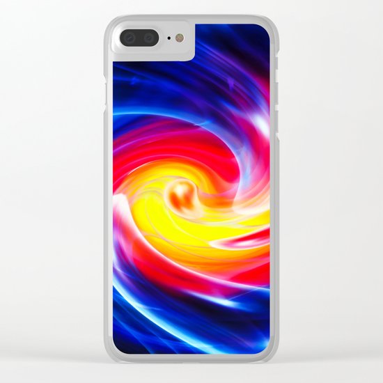 Abstract perfektion 84 Clear iPhone Case