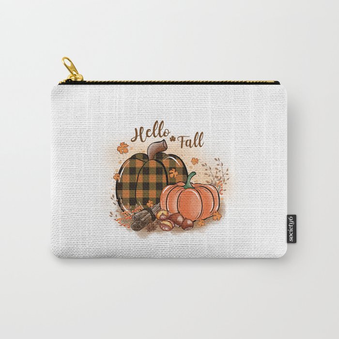 Fall season Jesus quote pumpkin Carry-All Pouch
