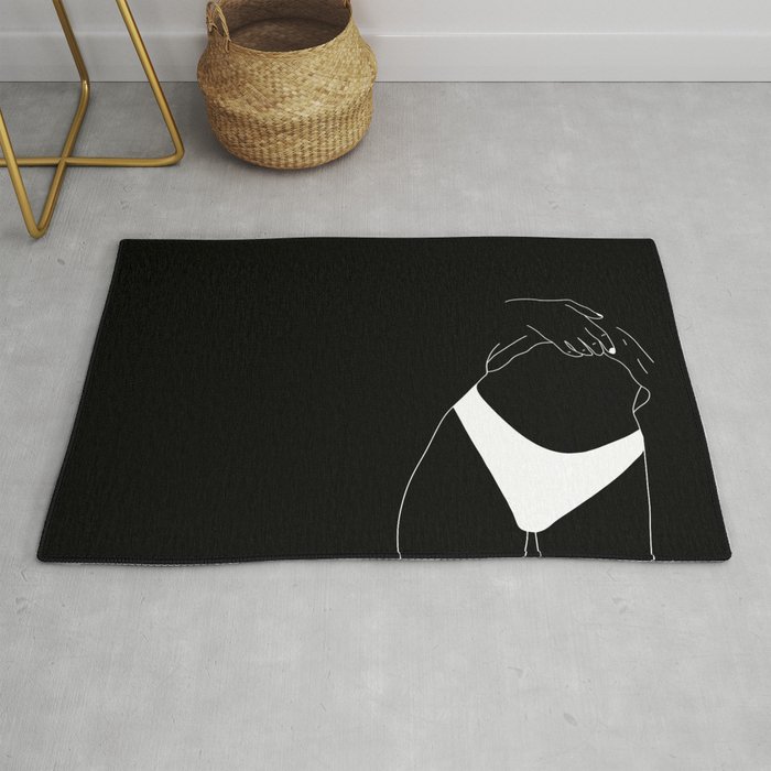 Stretching Cat paws Rug by obvliz