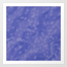 Lilac abstraction with blur Art Print