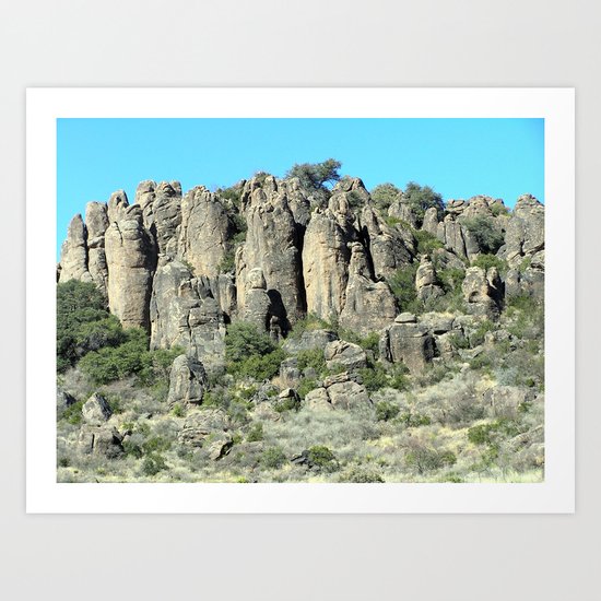 Fort Davis Historical Site Art Print