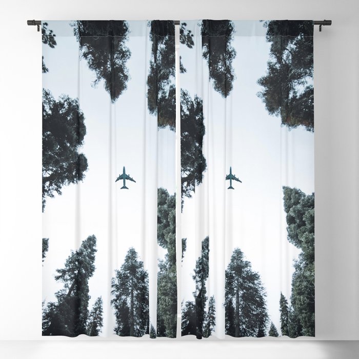 AEROPLANE - AIRCRAFT - AIRPLANE - PHOTOGRAPHY Blackout Curtain