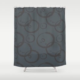 Blue on Blue Shower Curtain