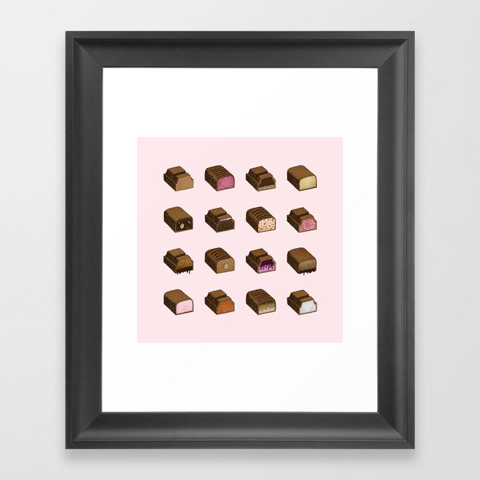 Chocolates Framed Art Print